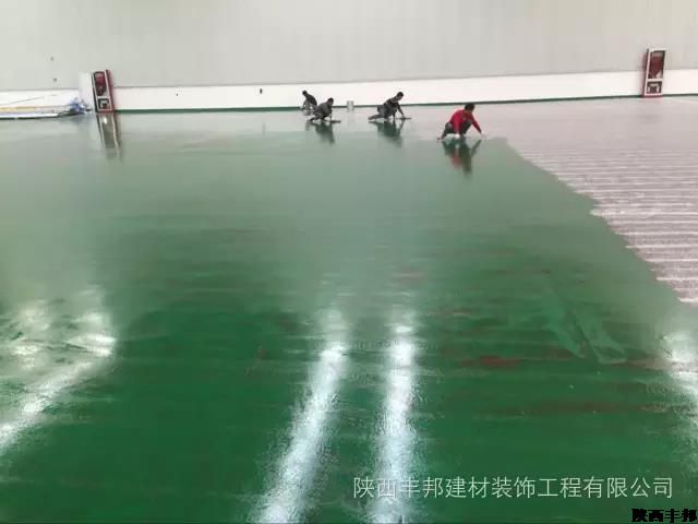 奥瑞金宝鸡生产线-环氧地坪主体工程顺利竣工